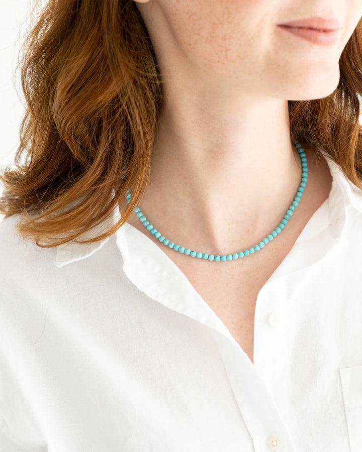 Dainty Beaded Alys Necklace