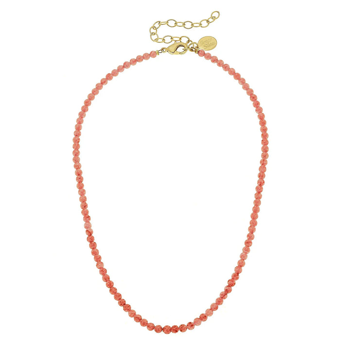 Dainty Beaded Alys Necklace