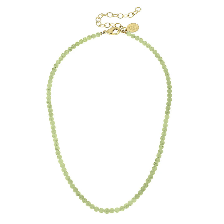 Dainty Beaded Alys Necklace