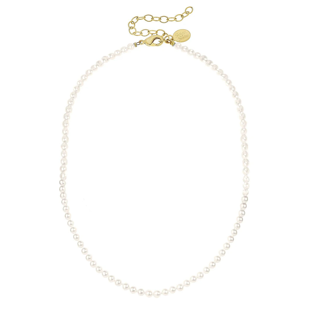 Dainty Beaded Alys Necklace