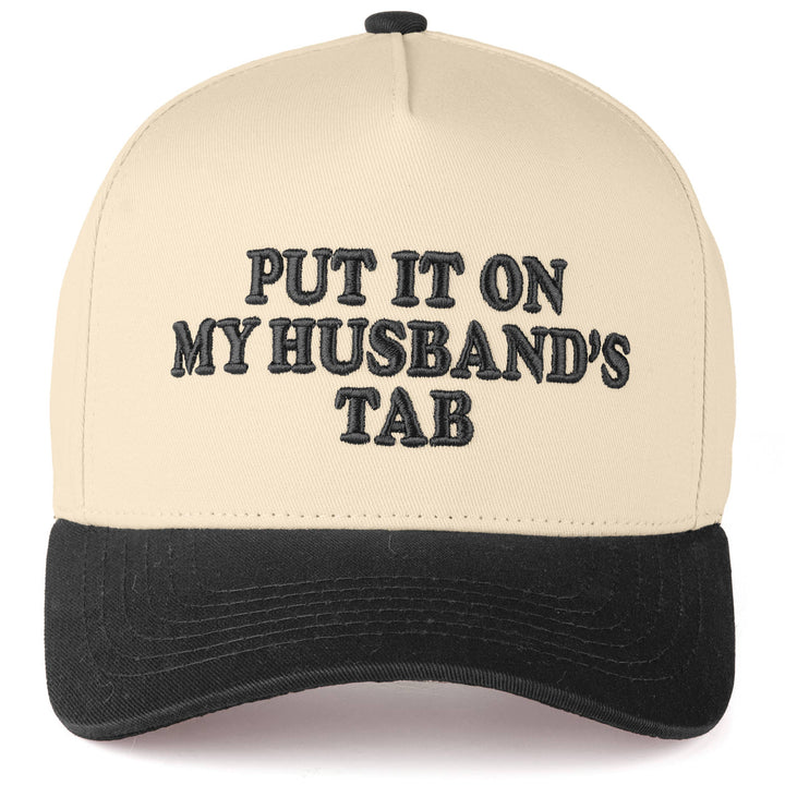 On My Husband's Tab Hat