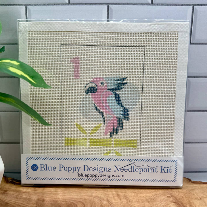 Mahjong Bird Bamboo Needlepoint Kit