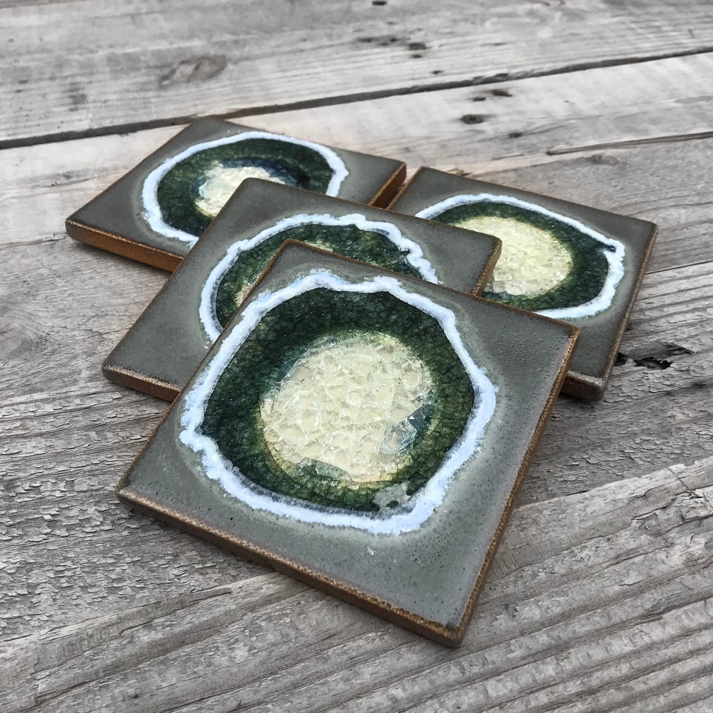 Dock 6 Pottery Coasters - Thumbnail 2