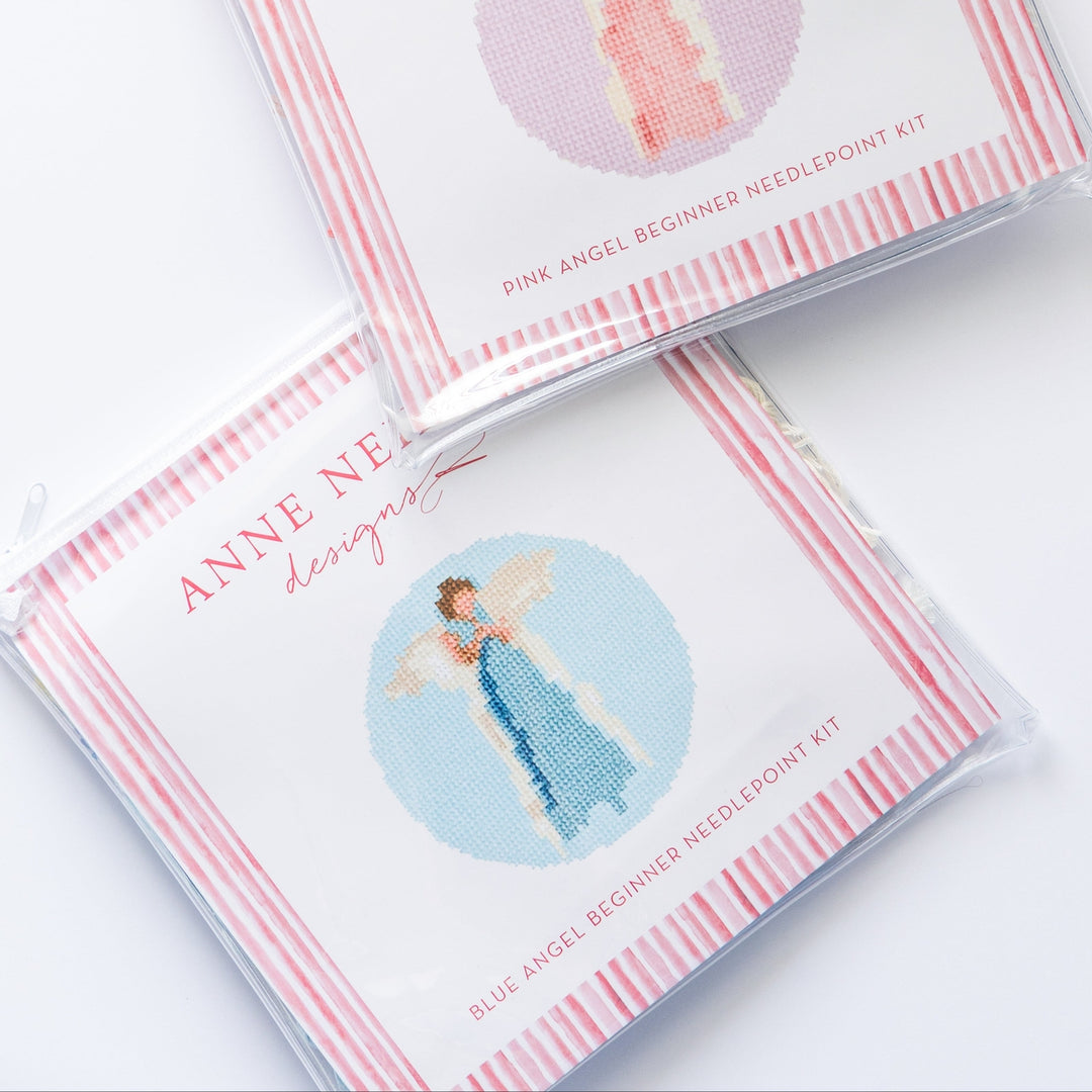 Blue Angel | Beginner Needlepoint Kit