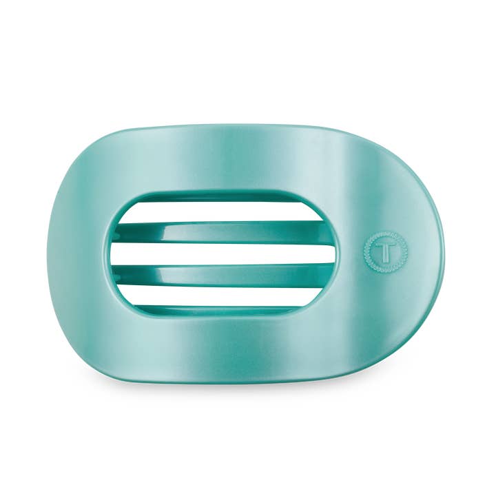 Teleties Turquoise Flat Hair Clip