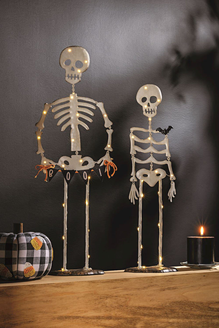 Light Up Skeleton Decor