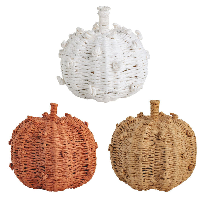 Woven Knot Pumpkins