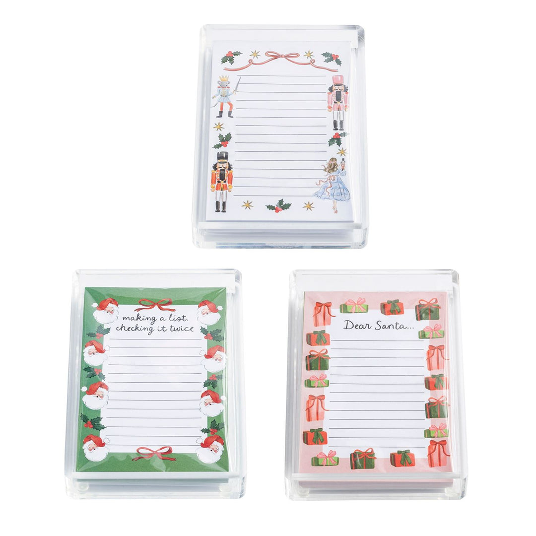 Christmas Notepad &amp; Caddy Set