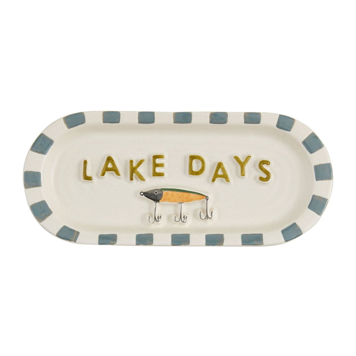 Lake Themed Cracker Tray