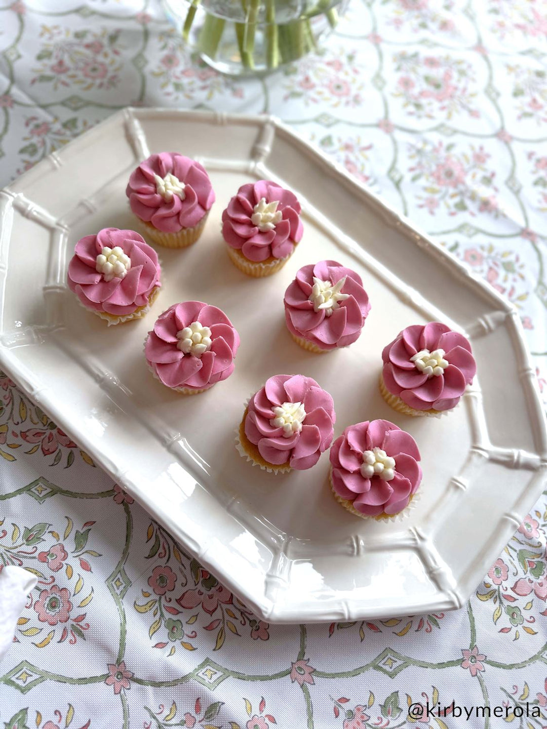 White Bamboo Platter