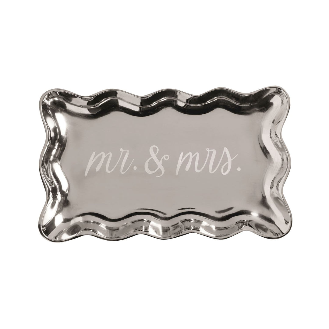 Mr. & Mrs. Silver Tray
