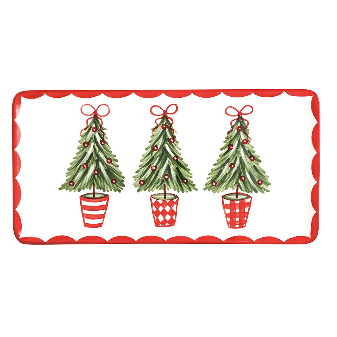Tree Topiary Tray