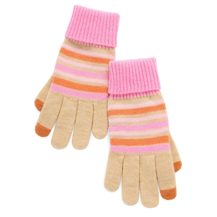 Stripe Touchscreen Gloves