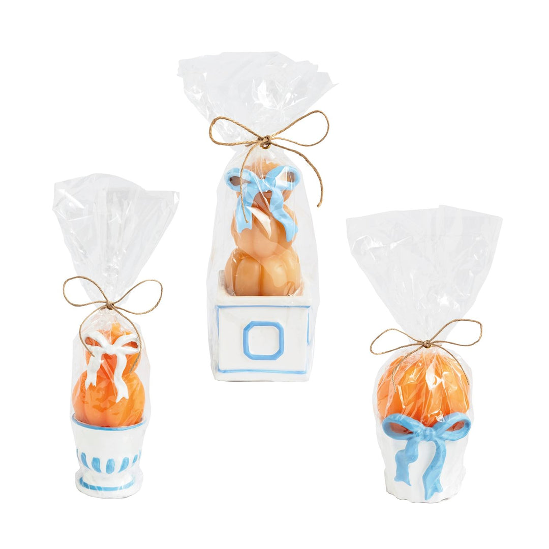 Pumpkin Topiary Candles