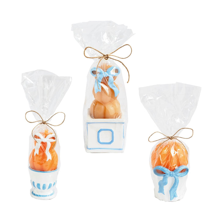Pumpkin Topiary Candles