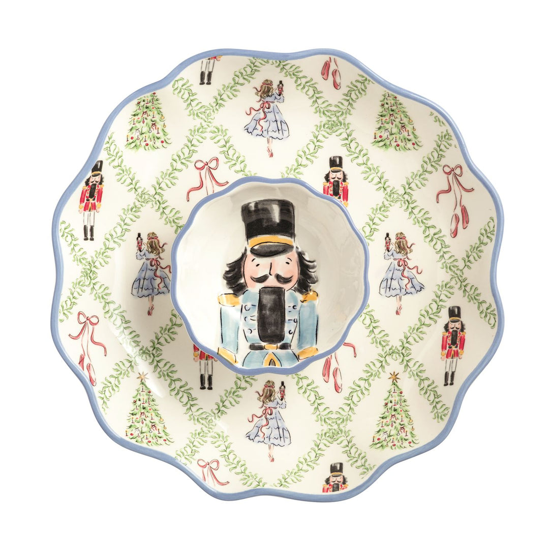 Nutcracker Chip &amp; Dip Set