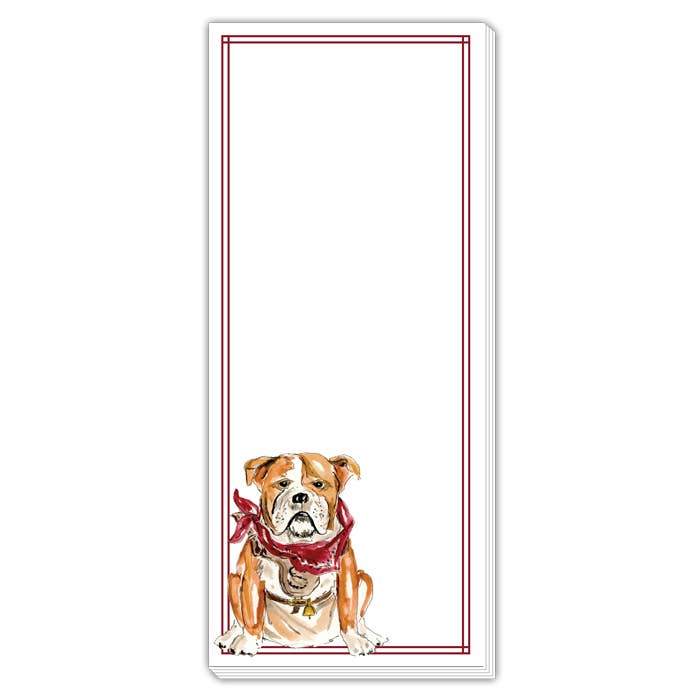 Collegiate Mascot Skinny Notepad