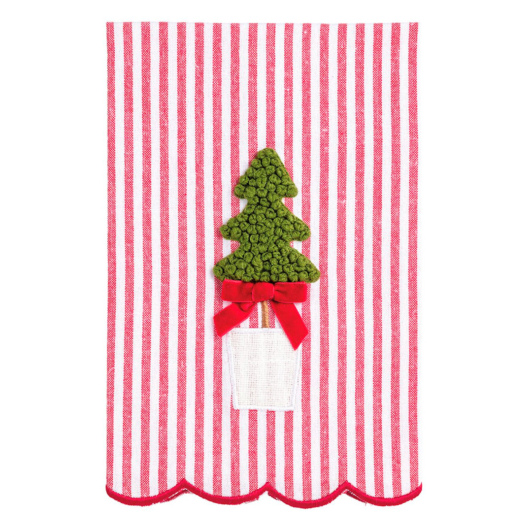 Stripe Tree Topiary Towel