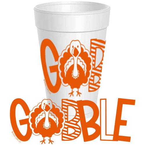 Gobble Styrofoam Cup