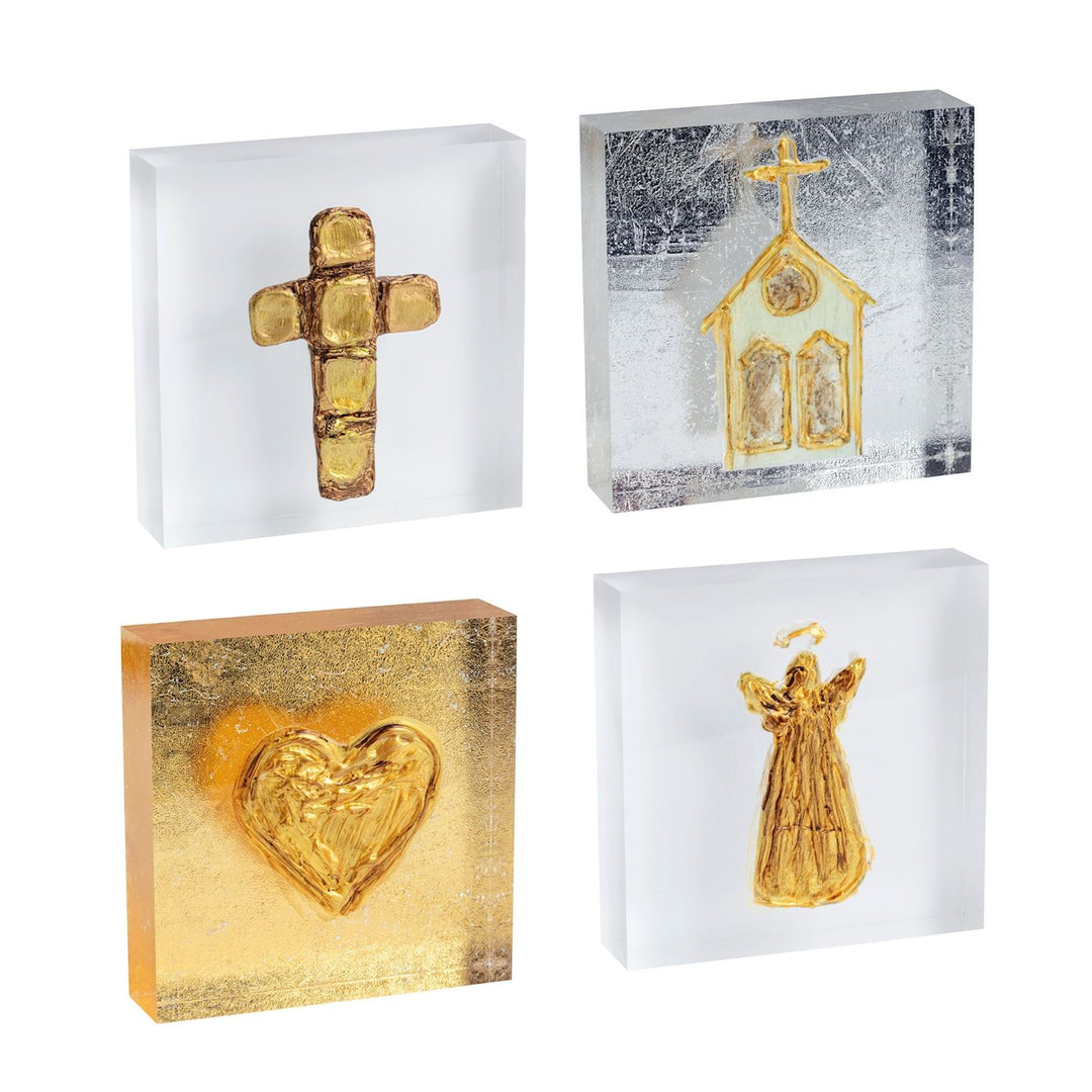 Acrylic Gold Plaque