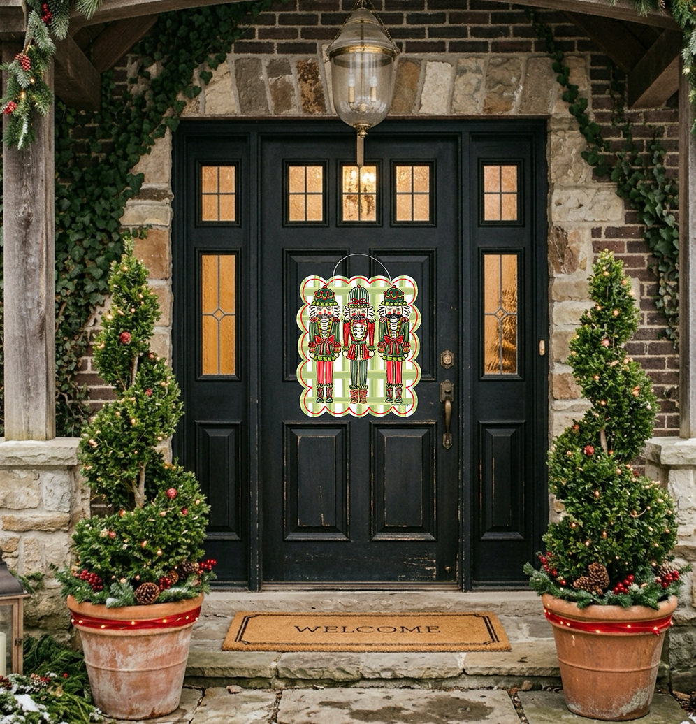 Nutcracker Trio Door Hanger