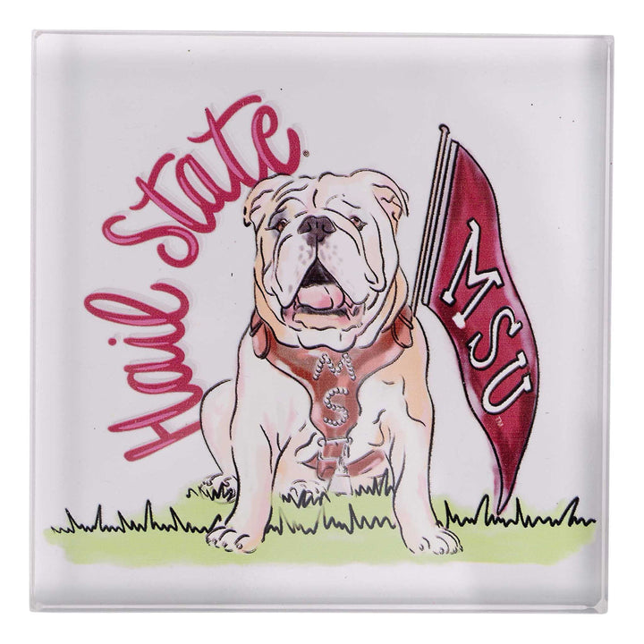 Mississippi State Mascot Sitter/ Napkin Weight