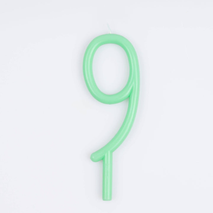 Slim Number Candles