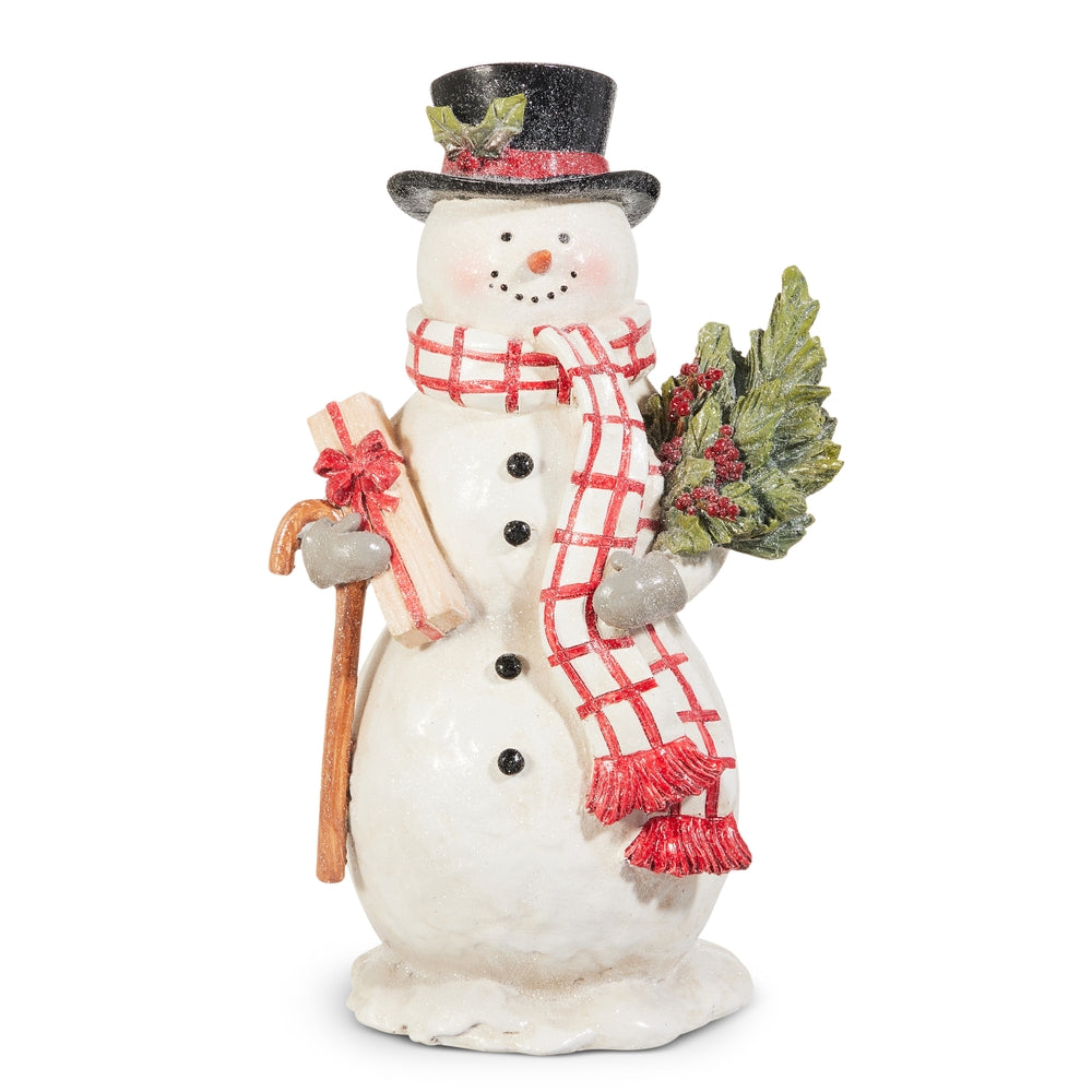 Holly Holiday Snowman