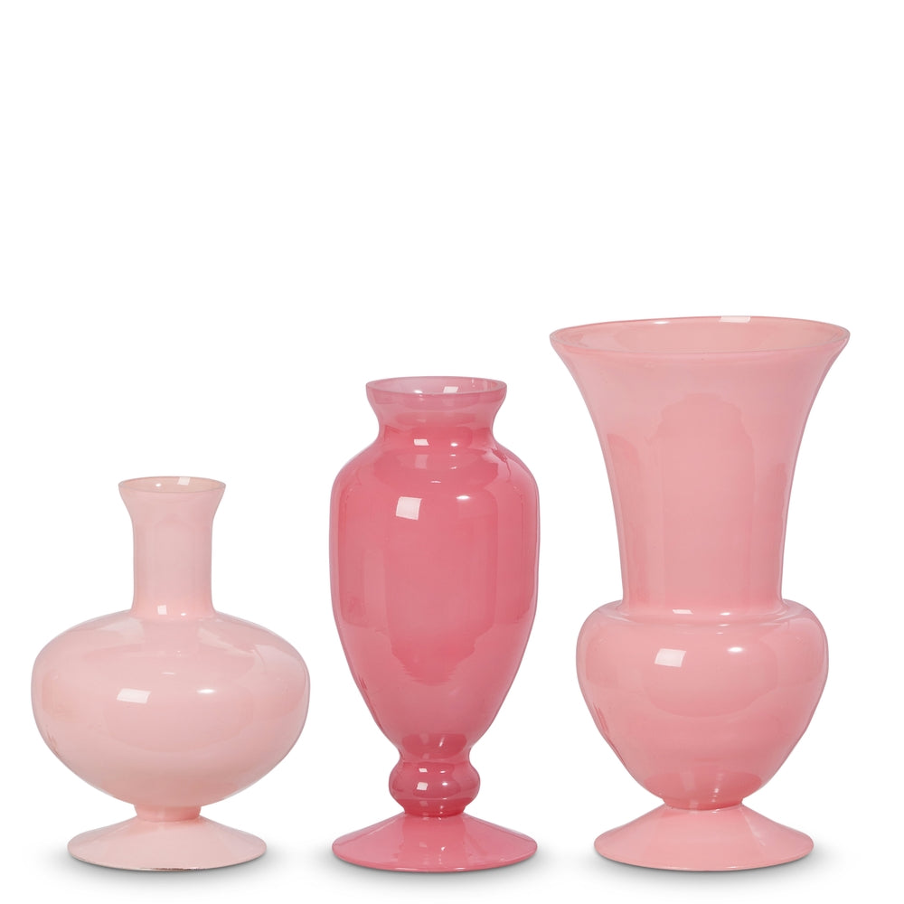 Pink Glass Vase