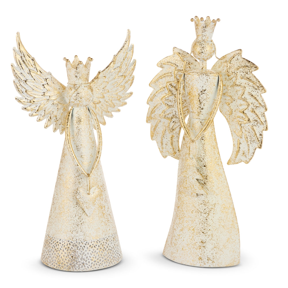 Gold Brush Ivory Angel