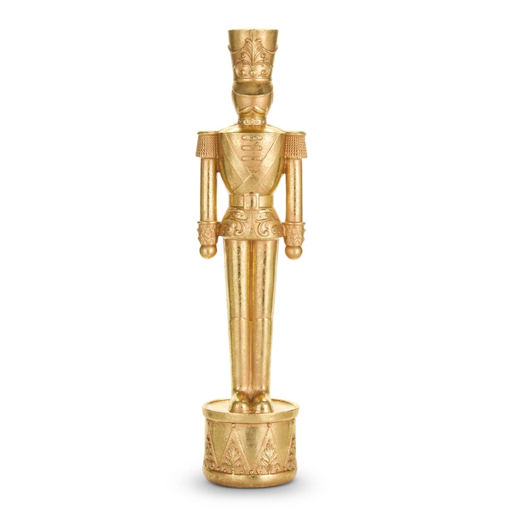 Gilded Toy Soldier Sitter