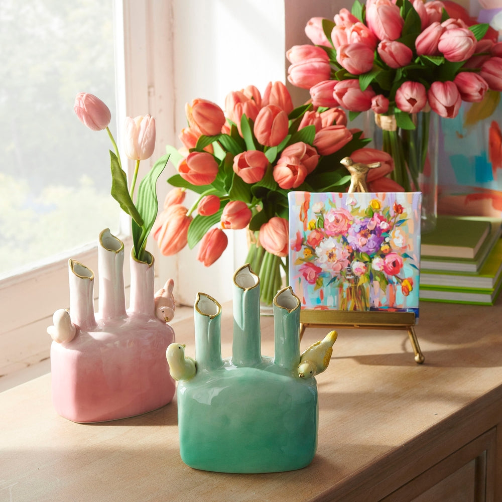 Bird Tulip Vase