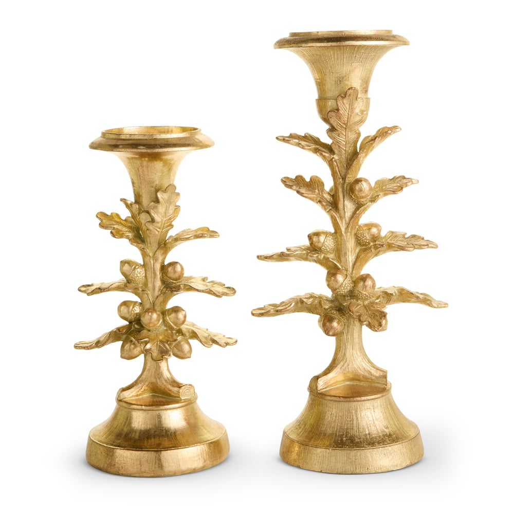 Acorn Candle Holders
