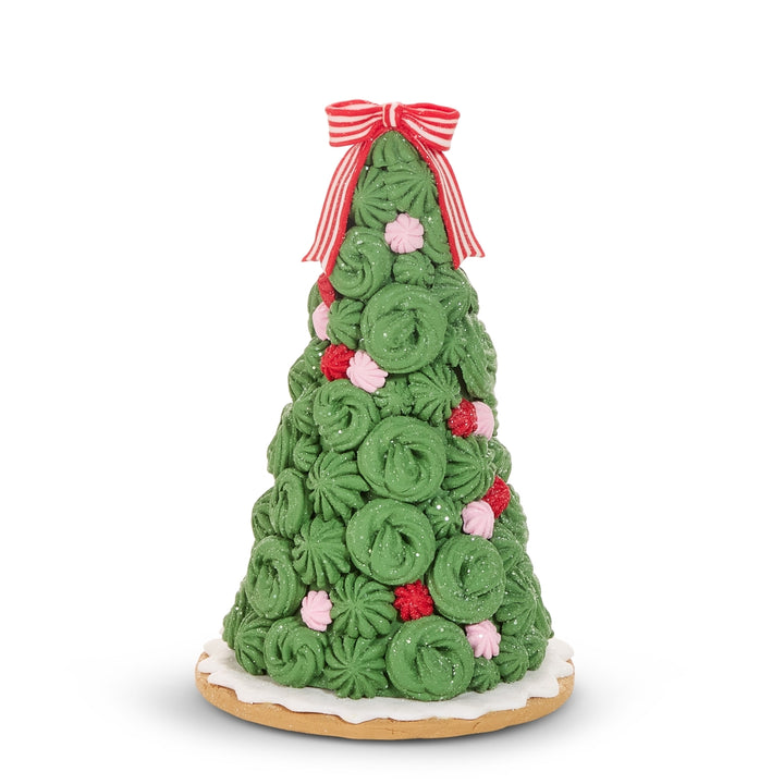 Meringue Candy Gingerbread Tree