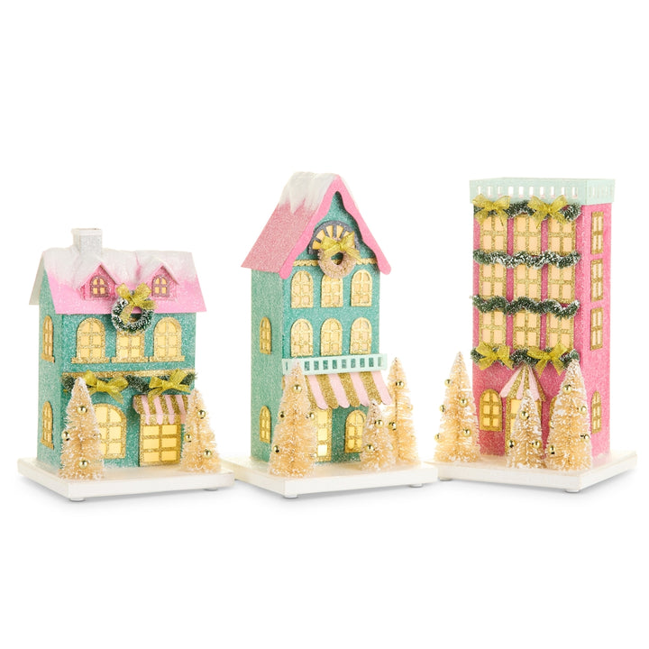 Multicolor Paper Village Houses