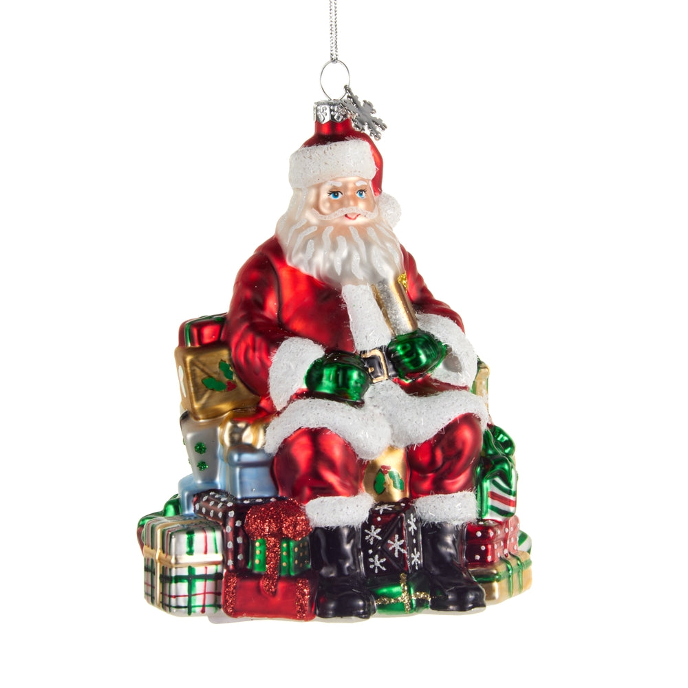 Gifting Santa Ornament