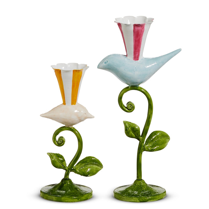 Bird Candlesticks