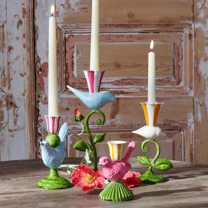 Bird Candlesticks