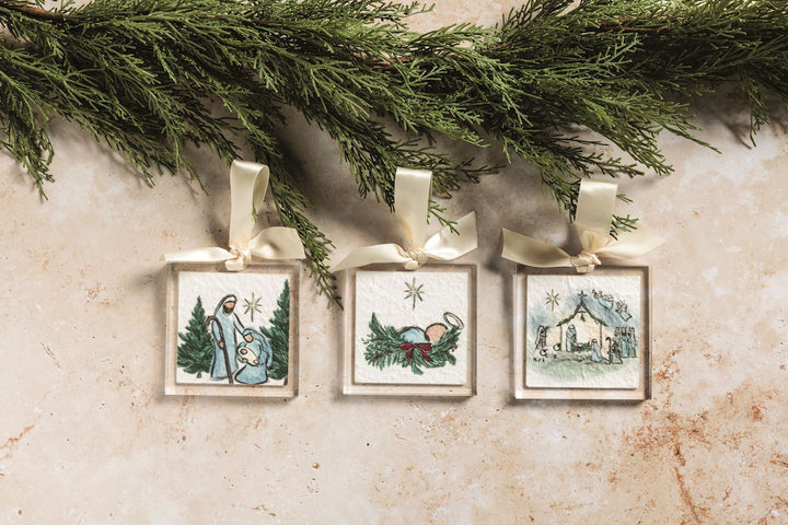 Nativity Acrylic Ornaments