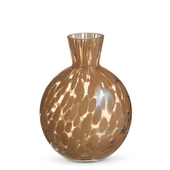 Gold Spotted Bud Vase