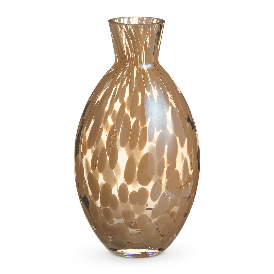 Gold Spotted Bud Vase