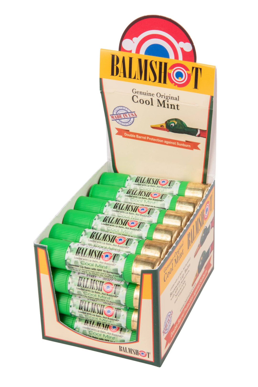 Shotgun Shell Lip Balm | Cool Mint Camo