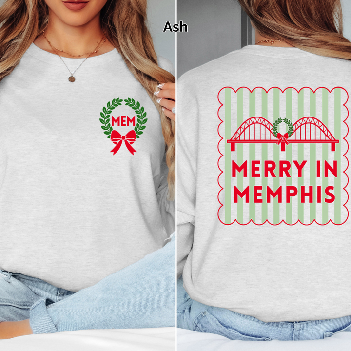 PREORDER | Merry in Memphis Long Sleeve T-shirt