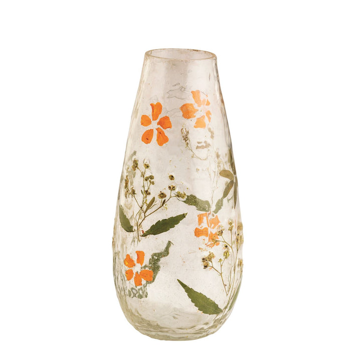 Fall Floral Pressed Flower Vase