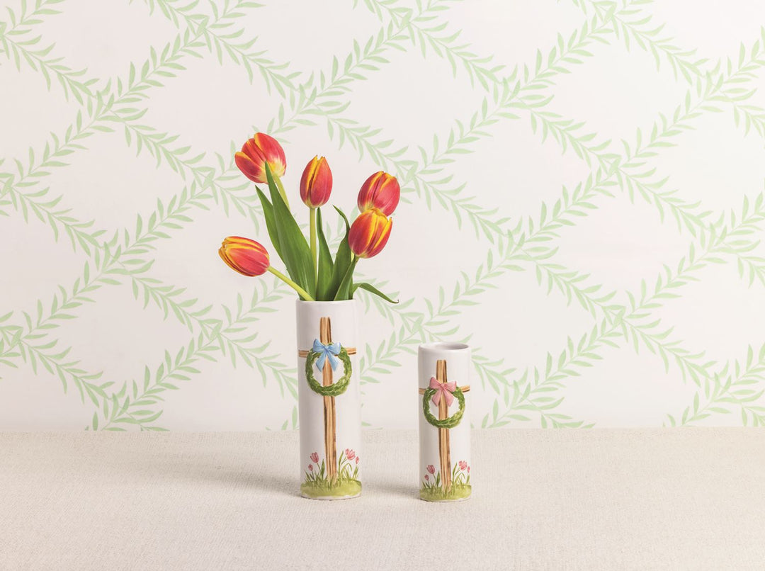 Cross Stem Bud Vases