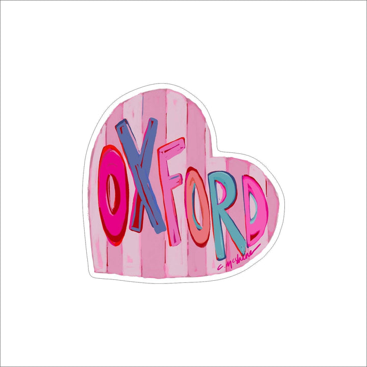 Oxford Love Acrylic Magnet