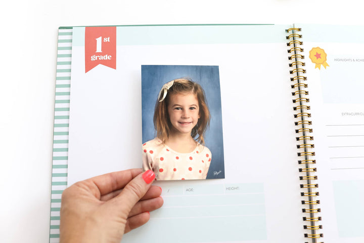 The School Years Memory Book: A Timeless School Memory Book