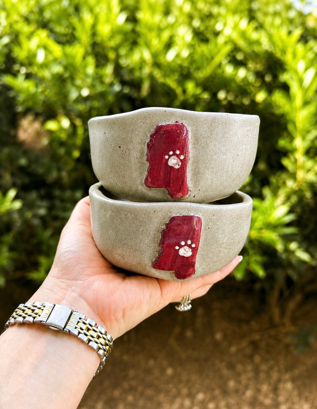 Maroon MS Candle | Oxford Candle Co.