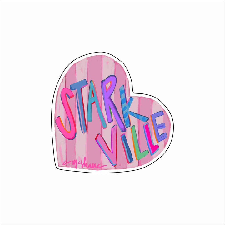 Starkville Love Acrylic Magnet