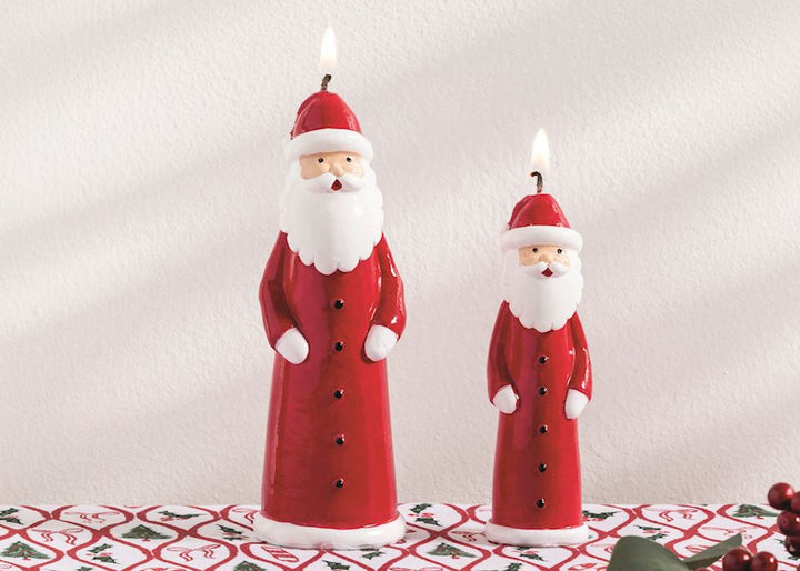 Santa Wax Candles